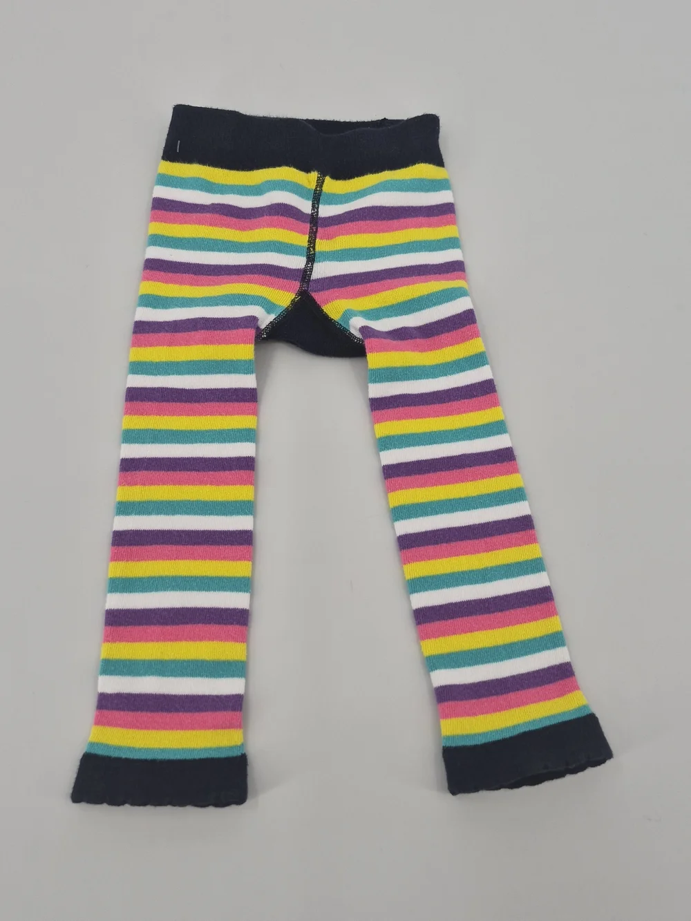 Lazy One Baby Footless Tights Unicorn Colorful Size 18-24 Months Striped